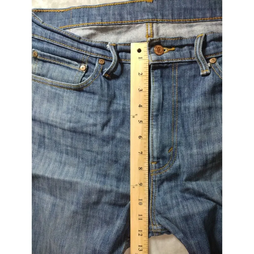 Levi's 510 Skinny Jeans Mens 36X34 Medium Wash Stretch Mid Rise Preppy Casual
